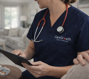 Aging at home care Vancouver   CareGrowth caregiver